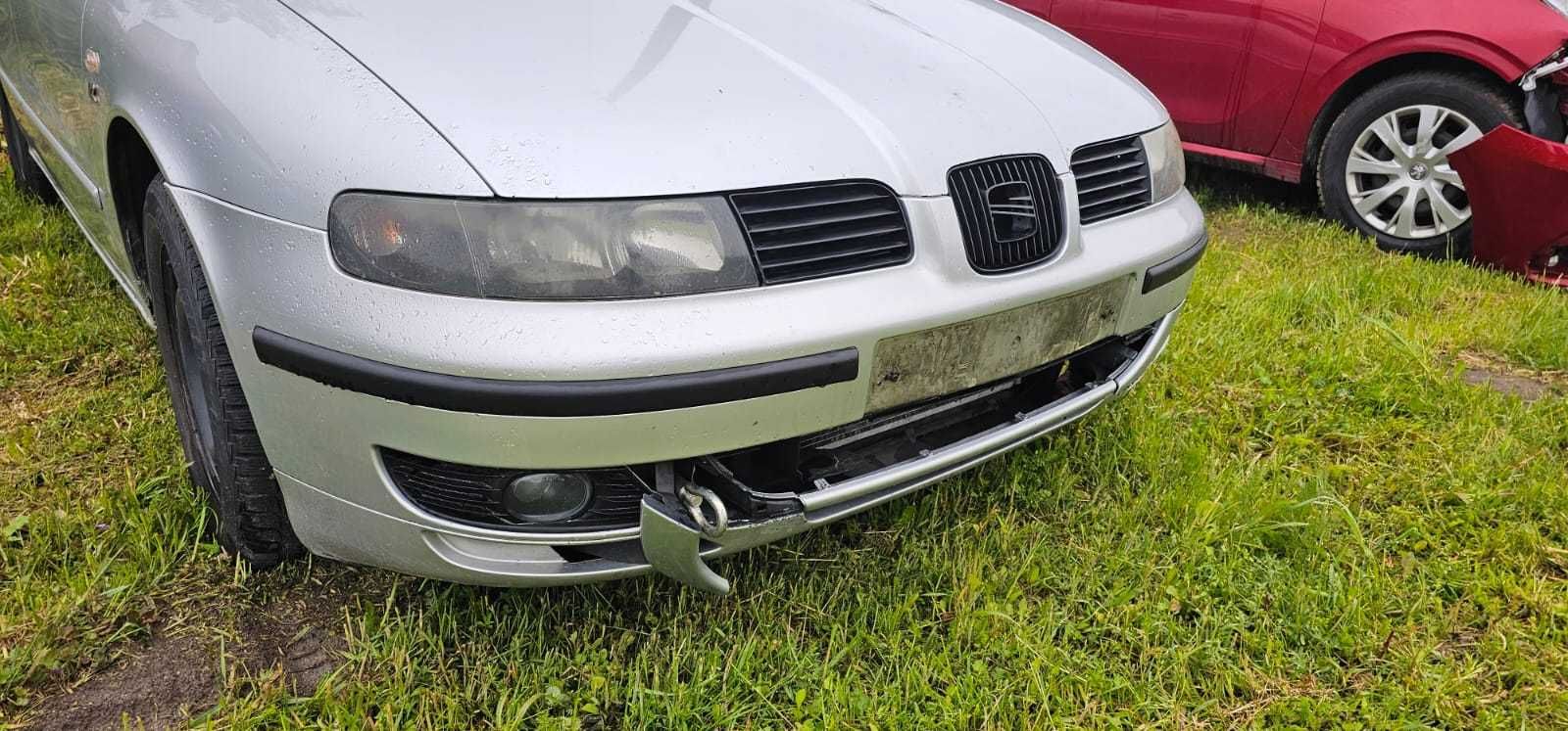 Zderzak przód przedni Seat Leon I Toledo II lakier LS7N