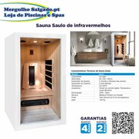 Sauna de infravermelhos Saulo um dos melhores preços  1.332,00