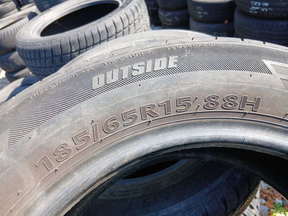 Opona używana 185/65R15 Kumho Ecowing ES01 1szt.