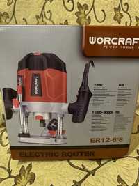 Електричний фрезер Worcraft ER12- 6/8