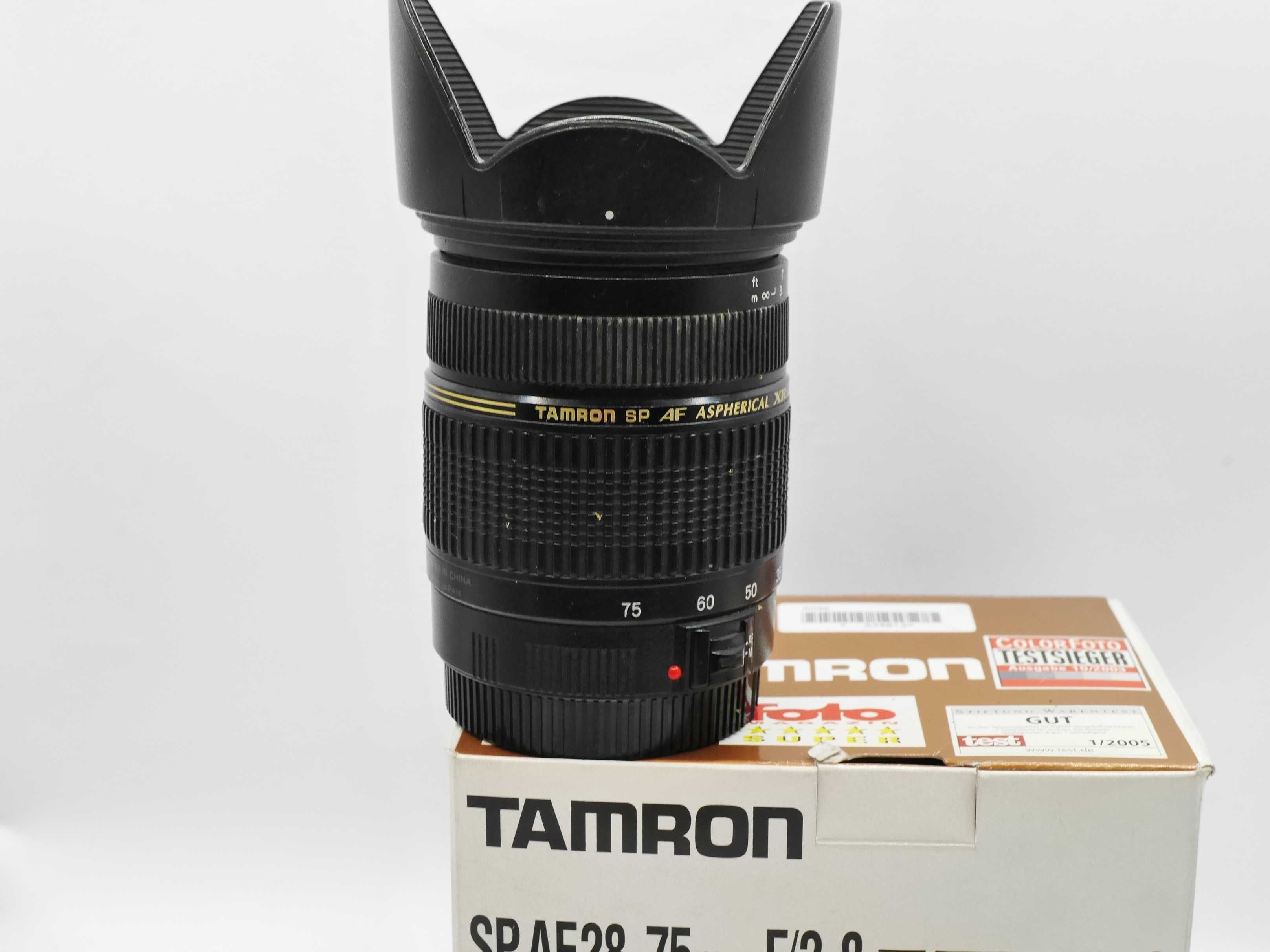 Tamron 28-75mm f/2.8 XR Di LD Aspherical Macro Canon EF pełna klatka