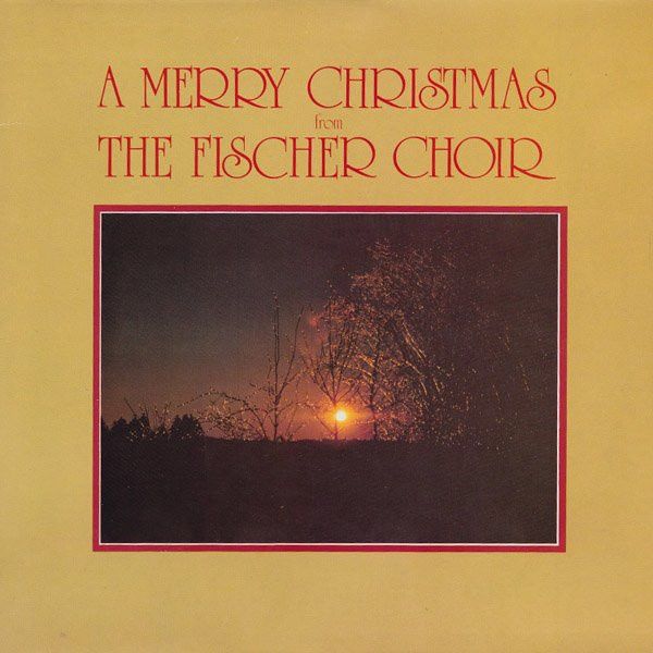 LP Merry Christmas from The Fischer Choir - Bom estado