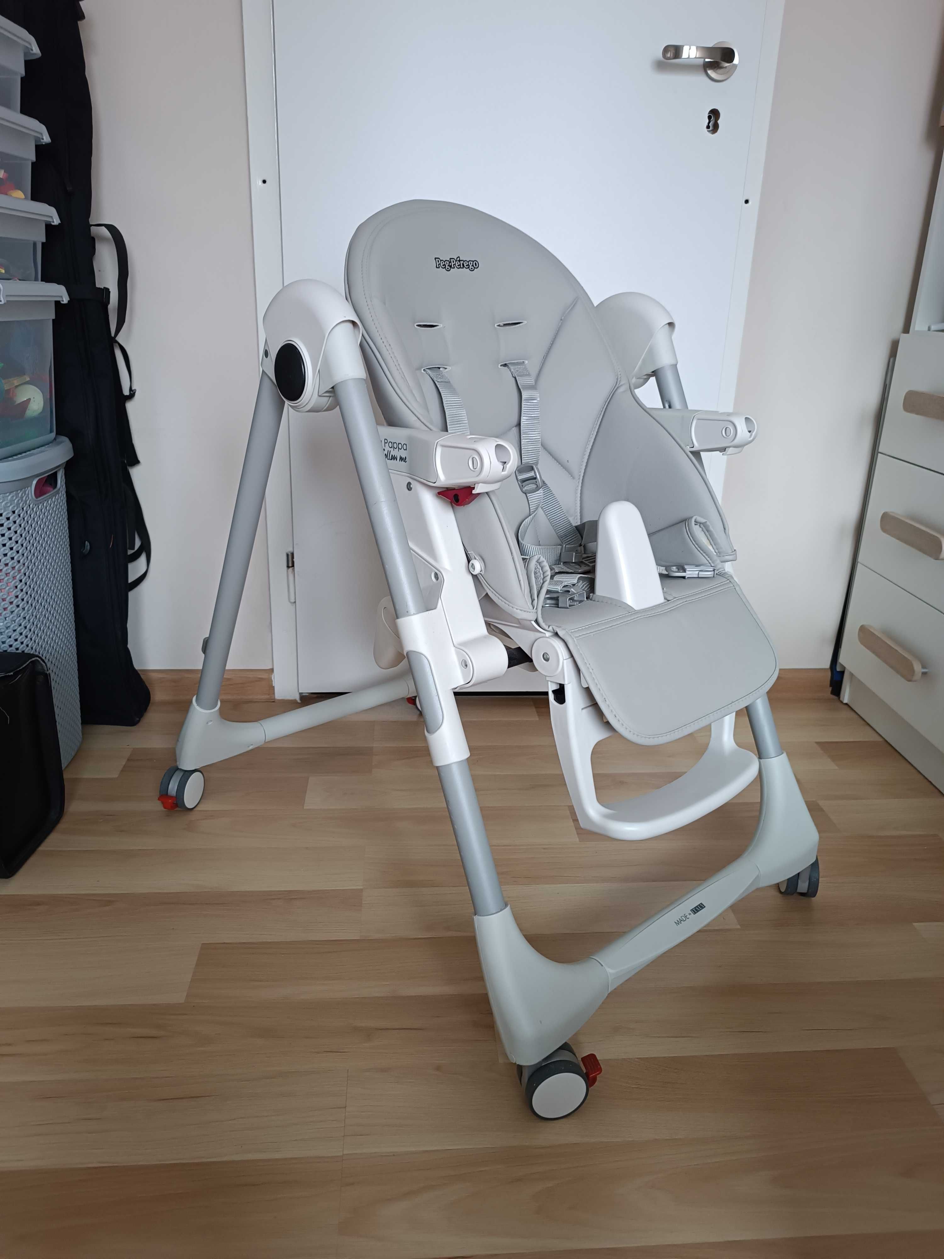 Krzesełko do karmienia leżaczek Peg Perego Follow Me