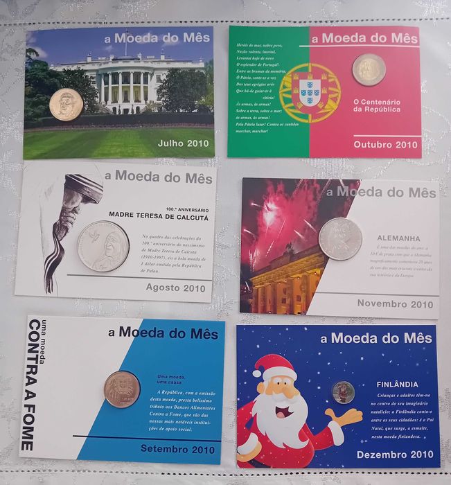 Coleção Philae os 12 meses 13 itens do ano de 2010