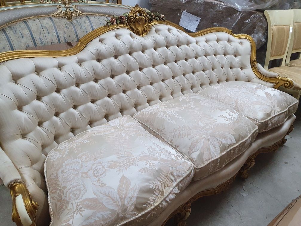 Sofa włoska barok