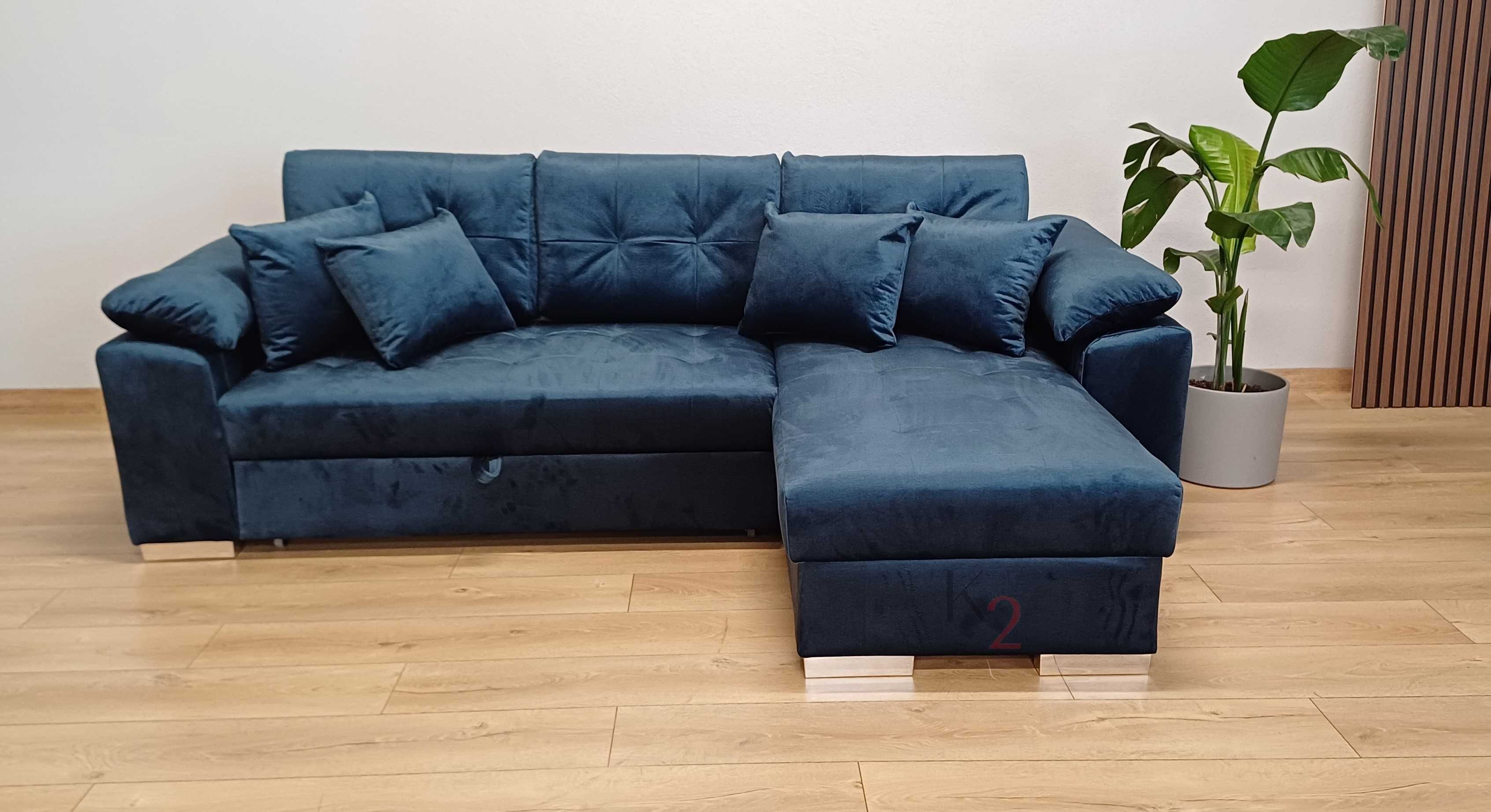 Narożnik DENVER rogówka sofa łatwo czyszczący USB hotelowy +gratis