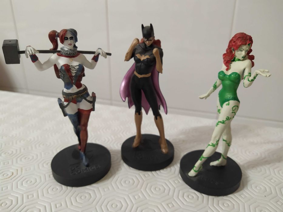 BATMAN - conjunto de 7 figuras de coleção editadas pela Eaglemoss