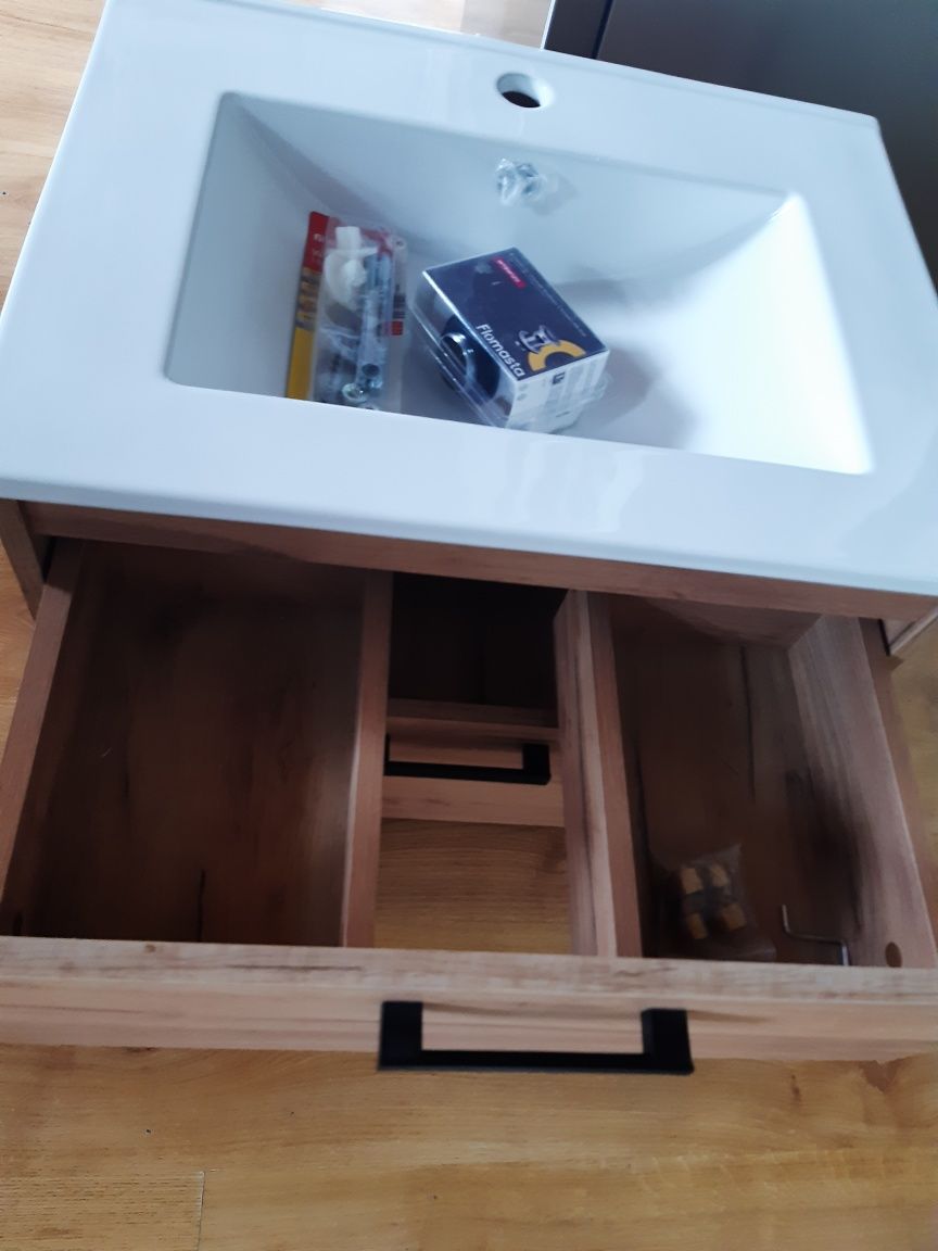 Umywalka nowa szafka pod umywalkę nowa