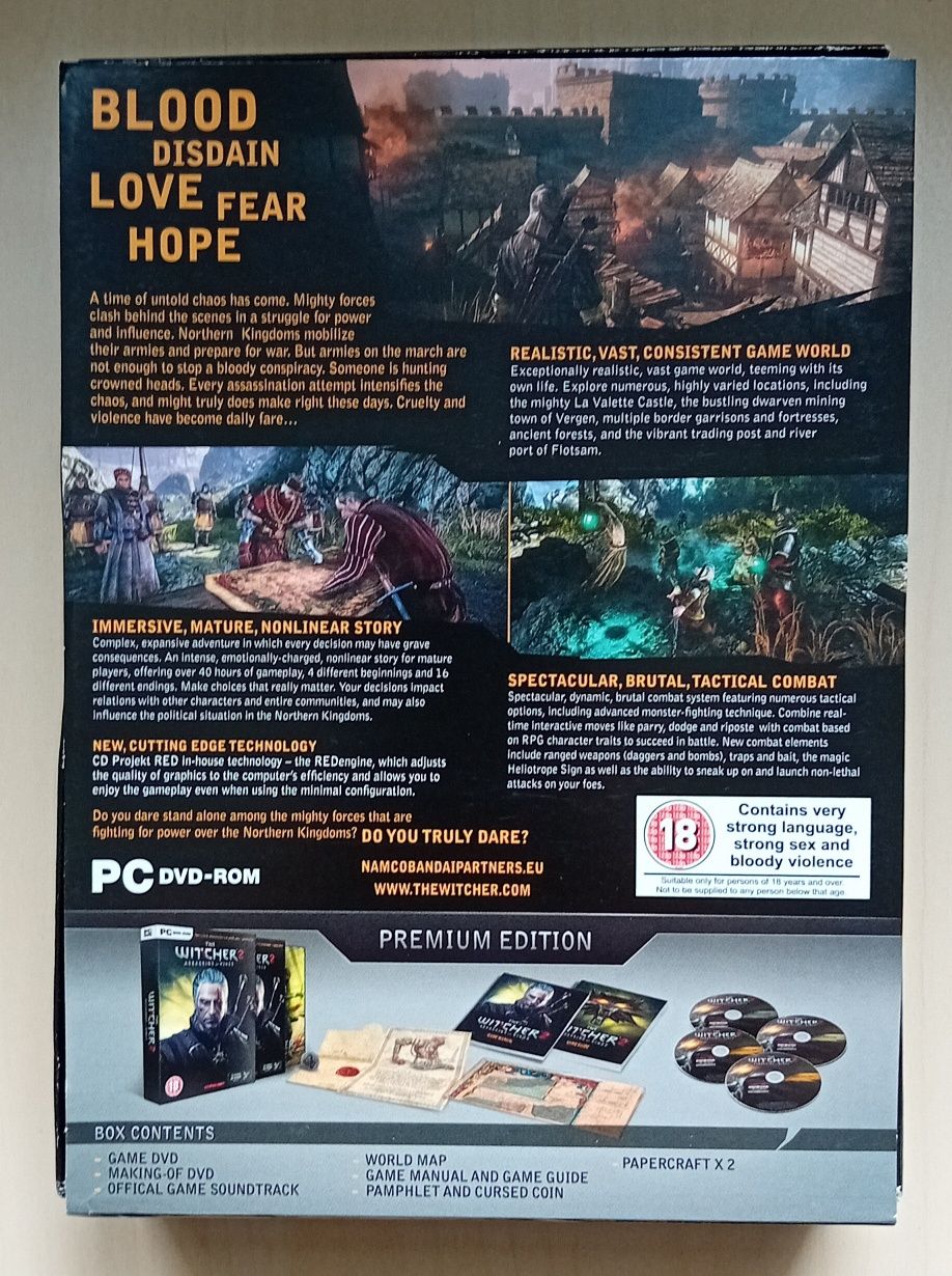 The Witcher Assassins of Kings na PC