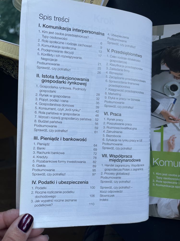 Krok w przedsiębiorczość Podręcznik