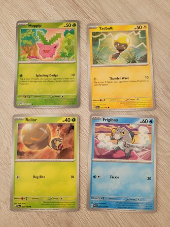 Karty Pokemon TCG (Zestaw 7 - 4 karty)