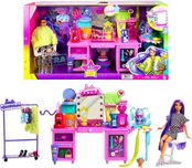 набор Барби Экстра Модница Визажный столик туалетный Barbie Extra