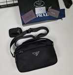 Prada Nylon сумка чоловіча мужская мессенджер нейлон через плечо