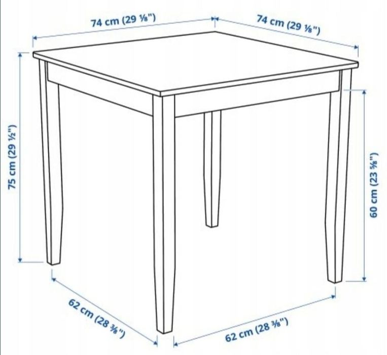 Stół kuchenny Lerhamn ikea