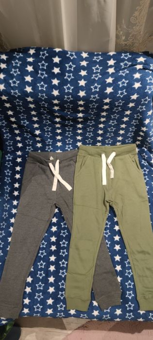 Nowe spodnie dresowe dwupak r. 110