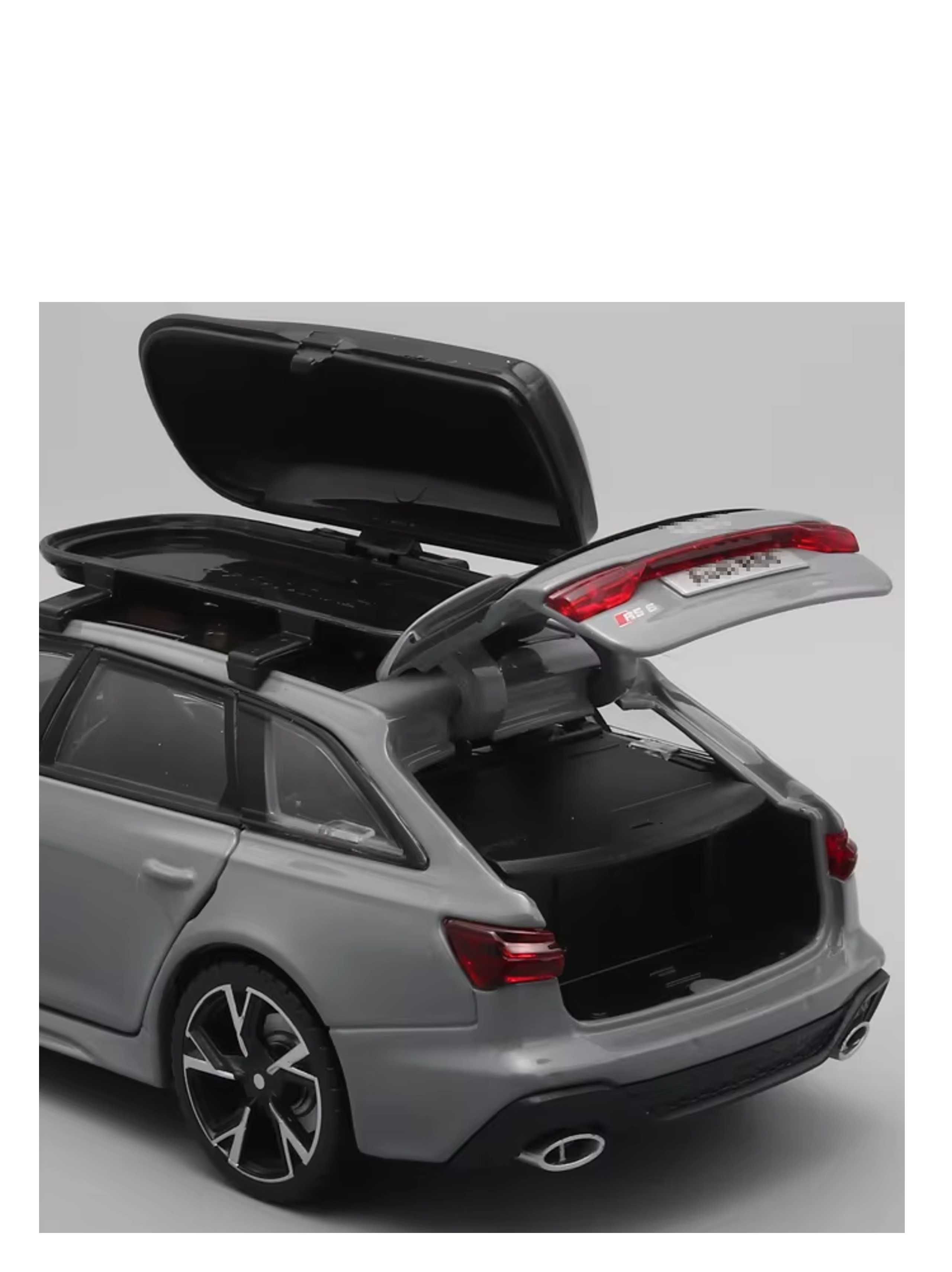 AUDI RS6 1:32 otwierane drzwi+ światła+ dźwięk+ baterie PREZENT!