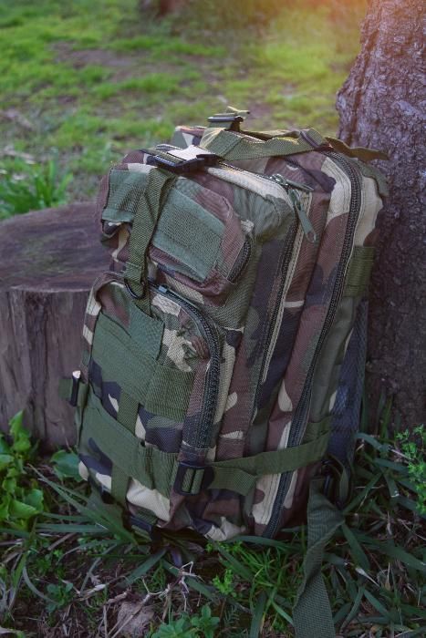 Mochila camuflada militar jungle backpack E.U.A airsoft paintball