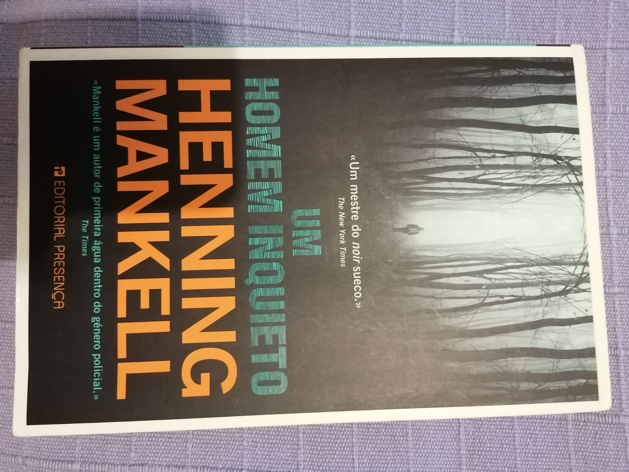 livro Henning Mankel - "Um homem inquieto"