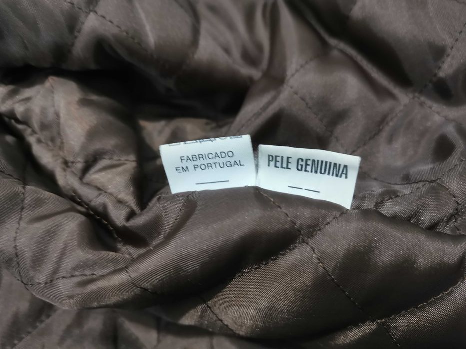 Casaco de pele Genuína