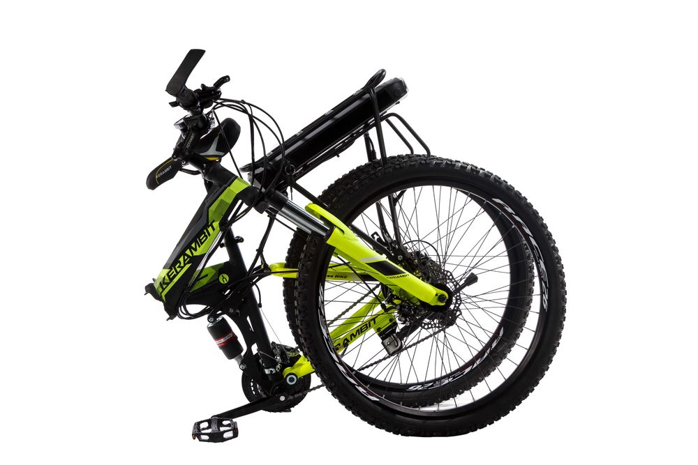 Электровелосипед 36V 12Ah 350W складной с багажником