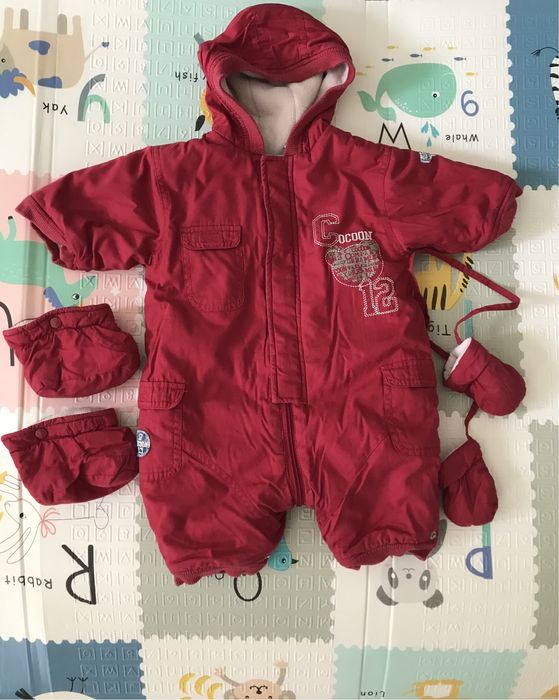 Fato inverno para bebé