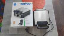 Gofrownica Zelmer 1200W srebrno-czarna