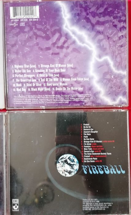 Cds "Deep Purple" (Raros e importados)