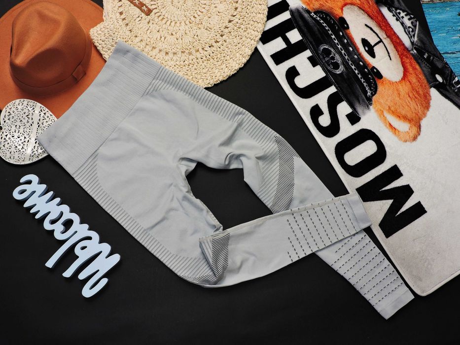 Sportowe modelujące legginsy push up S/M