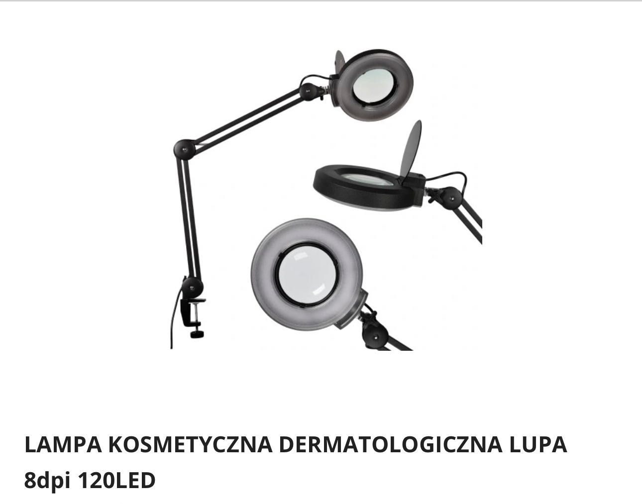 Lampa kosmetyczna na biurko