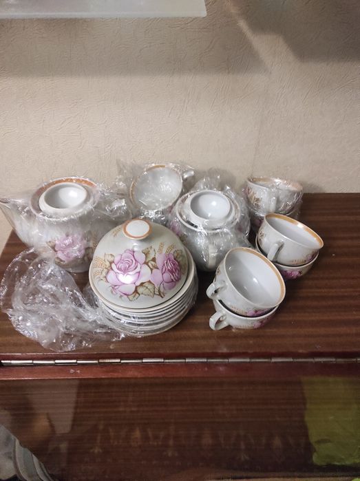 Чайный сервиз Роза на 12 персон