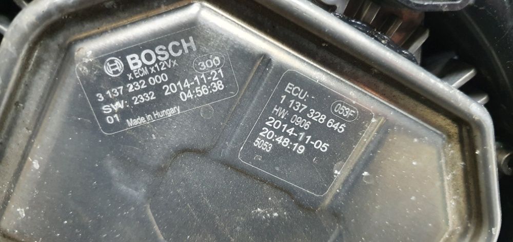 Termoventilador Mercedes ref. Bosch 3 137_232 000 / 1 137_328645