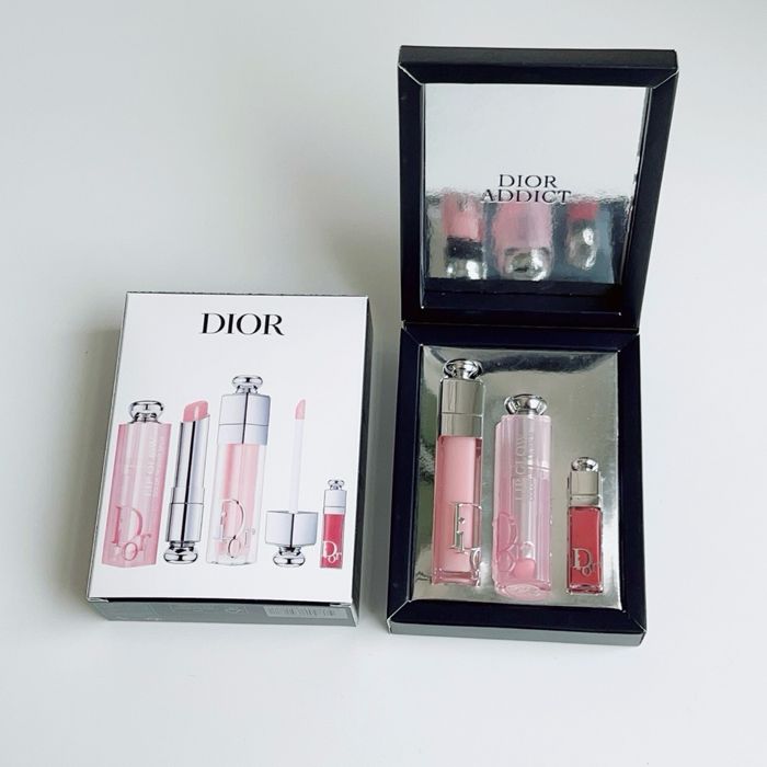 Набір для губ Dior Addict Natural Glow set  Dior бальзам блиск