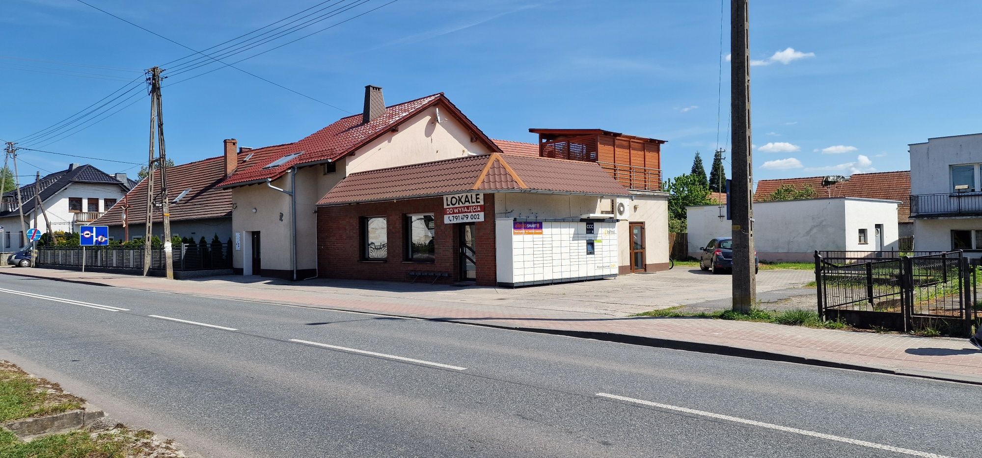 Ostatni Lokal!. Lokal usługowy handlowy użytkowy Dobrzeń Wielki.