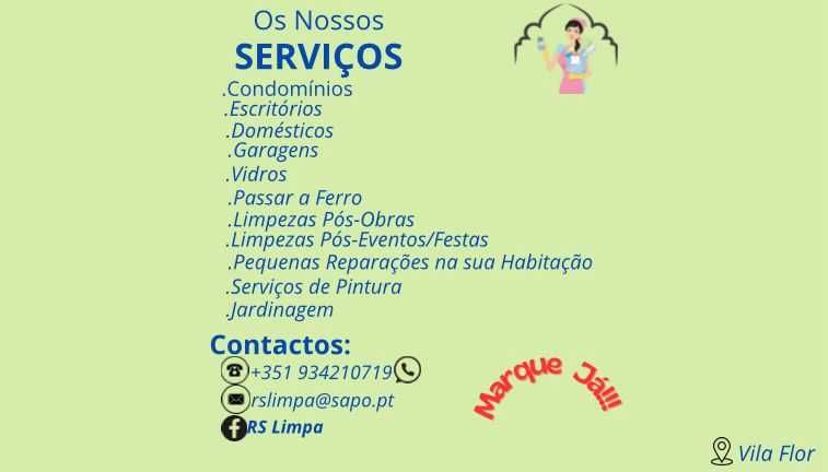 Limpezas profissionais
