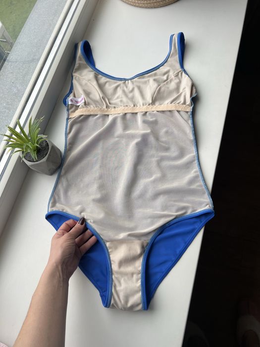 14 розмір якісний суцільний купальник спільний злитний для басейсну