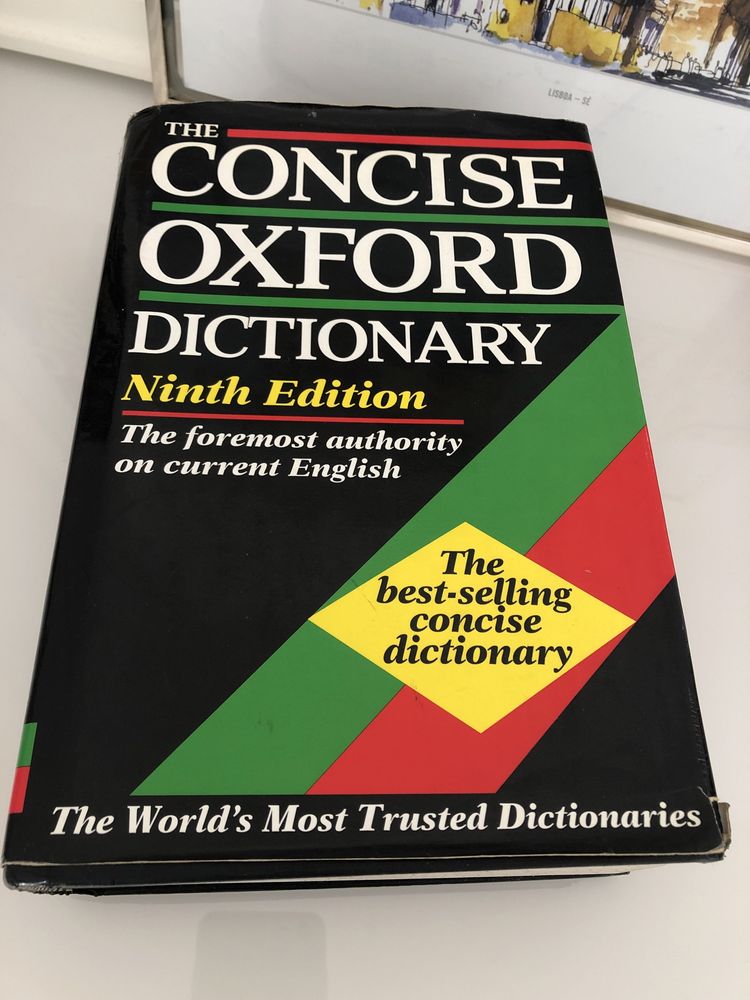 Dicionário Oxford inglês/ inglês Edição de 1995