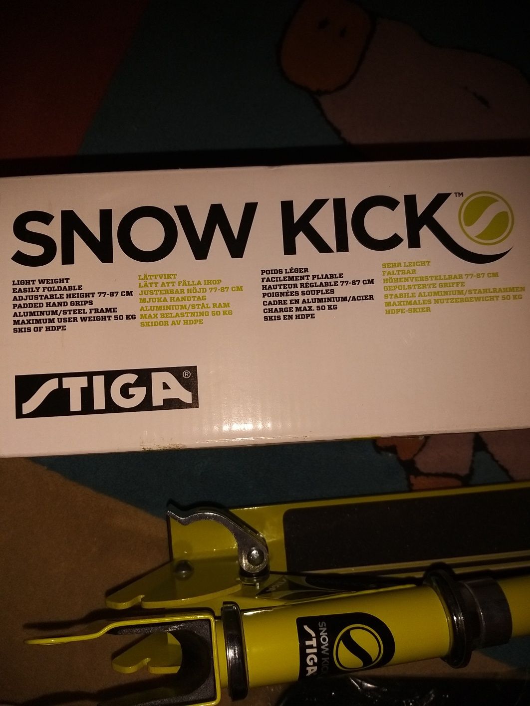 Снігокат "Stiga Snow Kick".