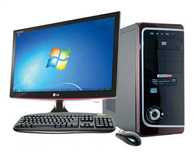 Komputer z grami + Monitor LCD 20 cali za 400 zł