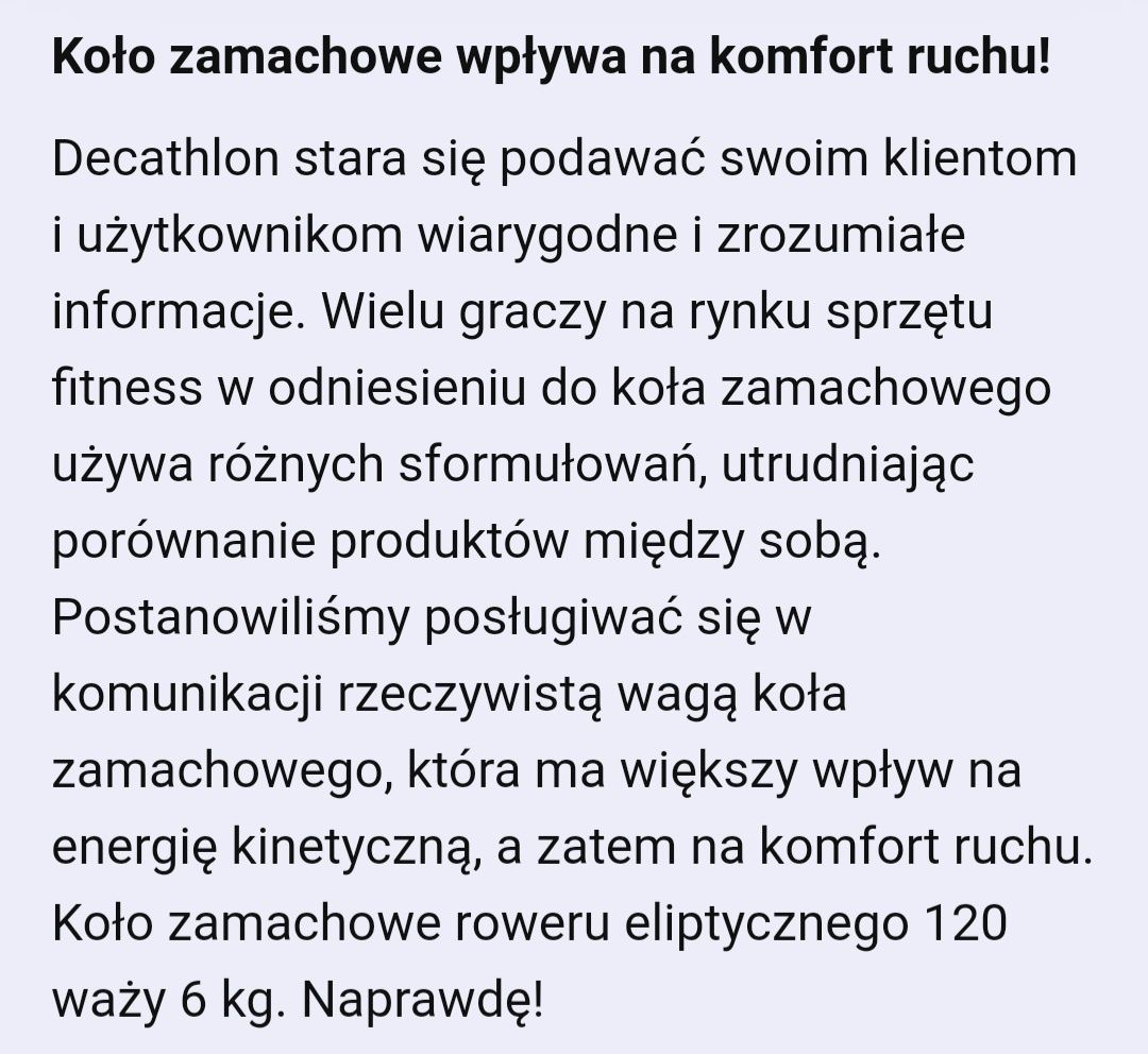 Orbitrek domyos 120