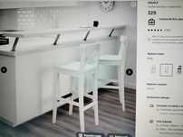 Hokery drewniane stołki barowy Ikea