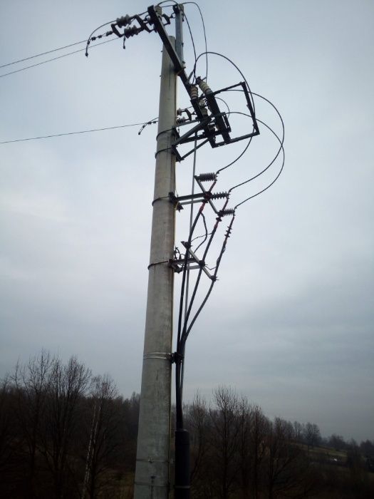 transformator elektryk energetyka zasilanie plac budowy odgrom sieć nn