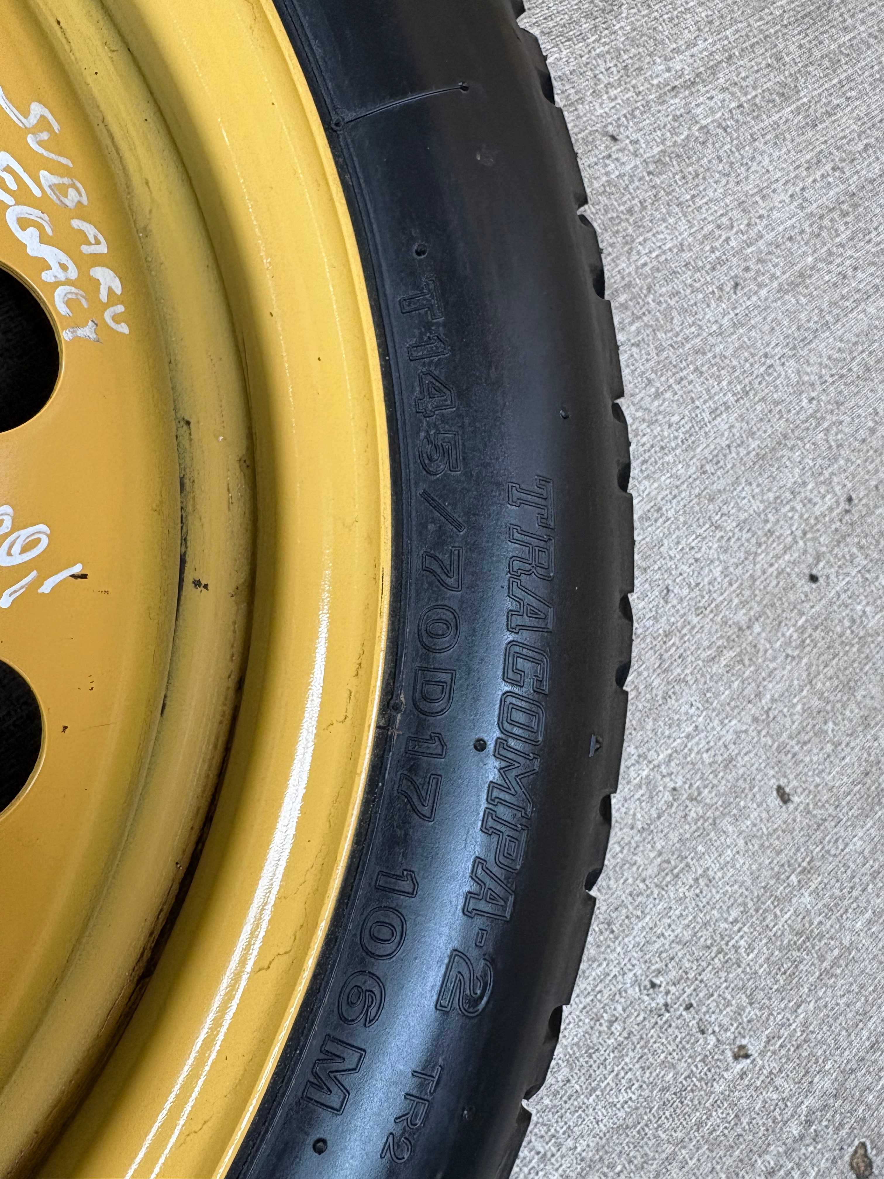 koło dojazdowe subaru legacy iv 5x100