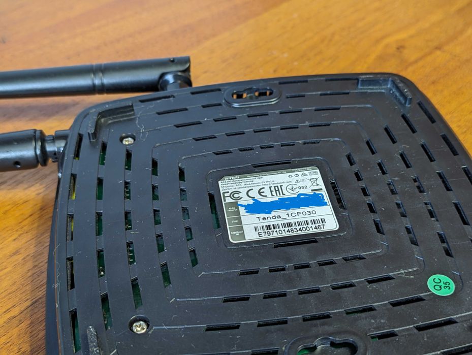 потужний WI-Fi-роутер Tenda AC5 v1, Wi-Fi 5, дводіапазонний 2.4 + 5GHz