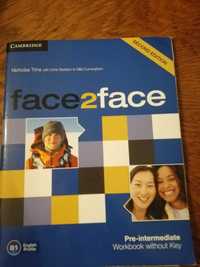 Cambidge face2face pre-intermediate workbook student's book