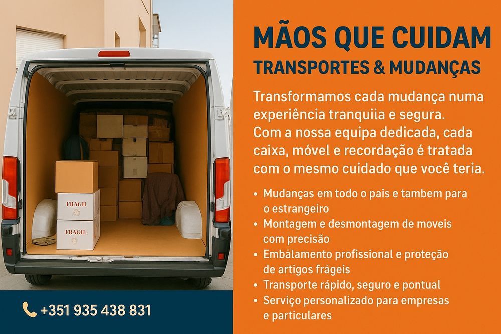 Mudanças e transportes