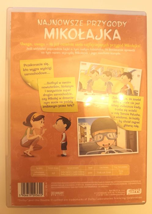 DVD Najnowsze przygody Mikołajka 4, polska wersja
