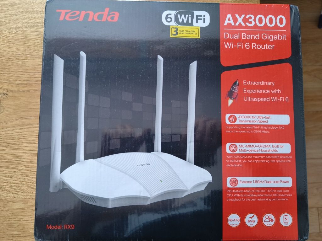 Rx9 router ax3000