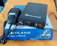 Cb-radio MIDLAND Alan 100plus Pl nowe