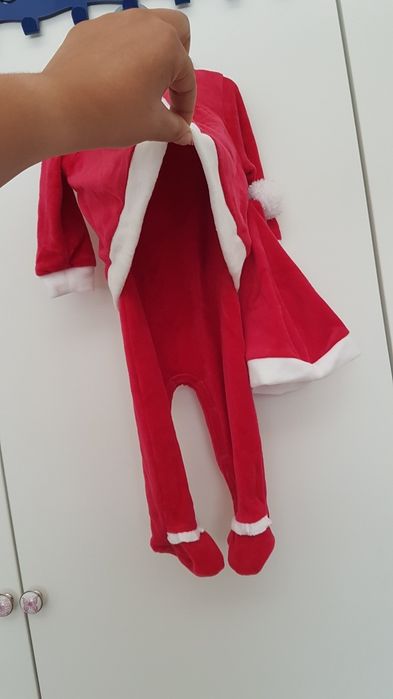 Fato Mãe Natal Menina 6meses