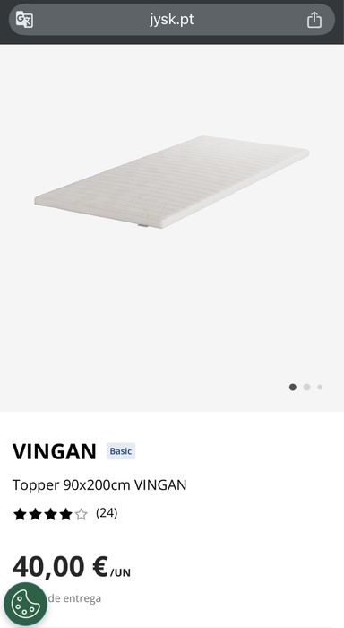 Colchão Novo 90x200